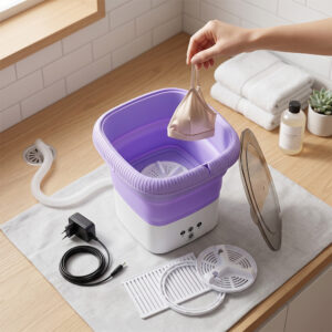 Mini lavadora portátil