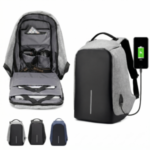 Mochila Antirobo Bolso Grande USB