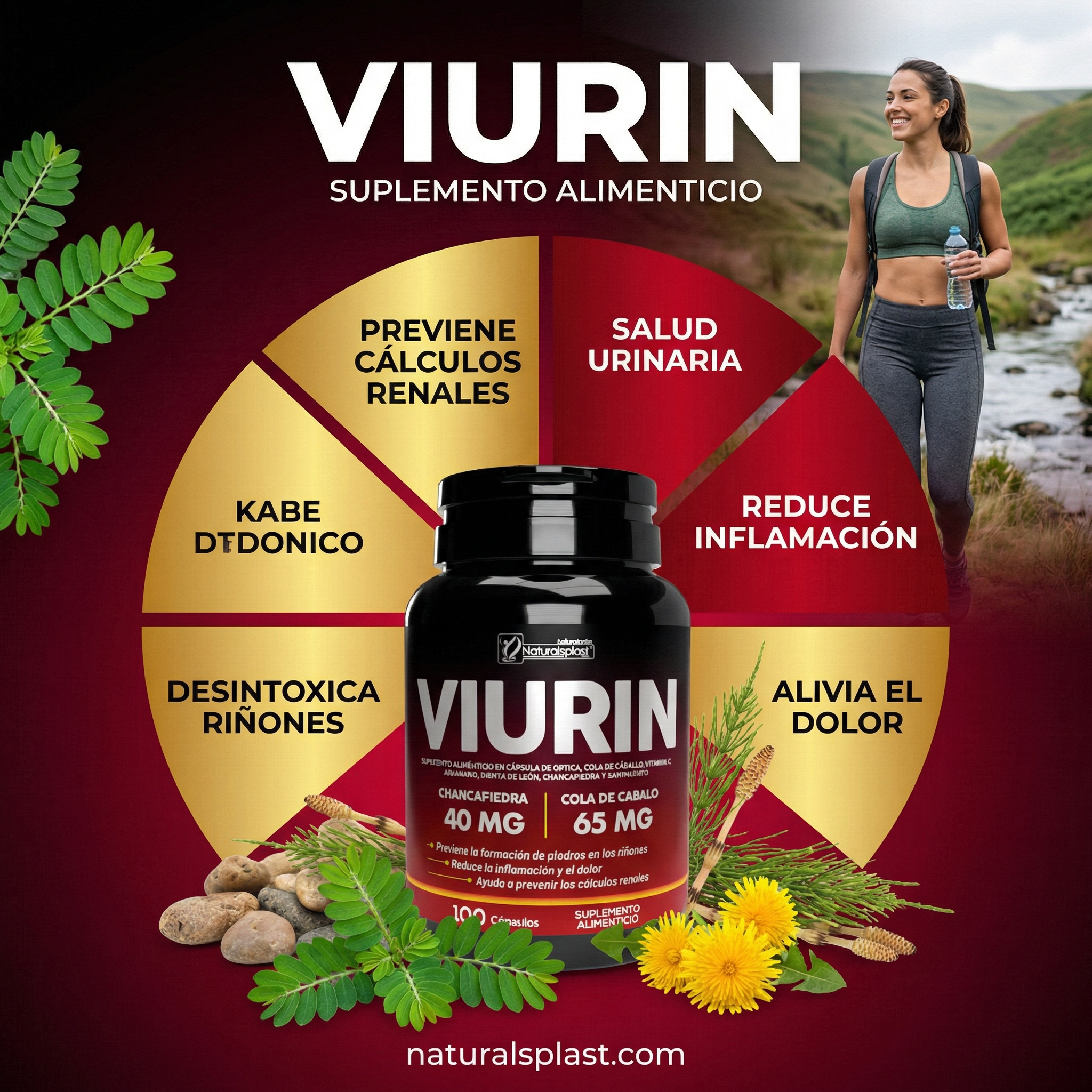 VIURIN 100CAP / CÁLCULOS RENALES - Imagen 2