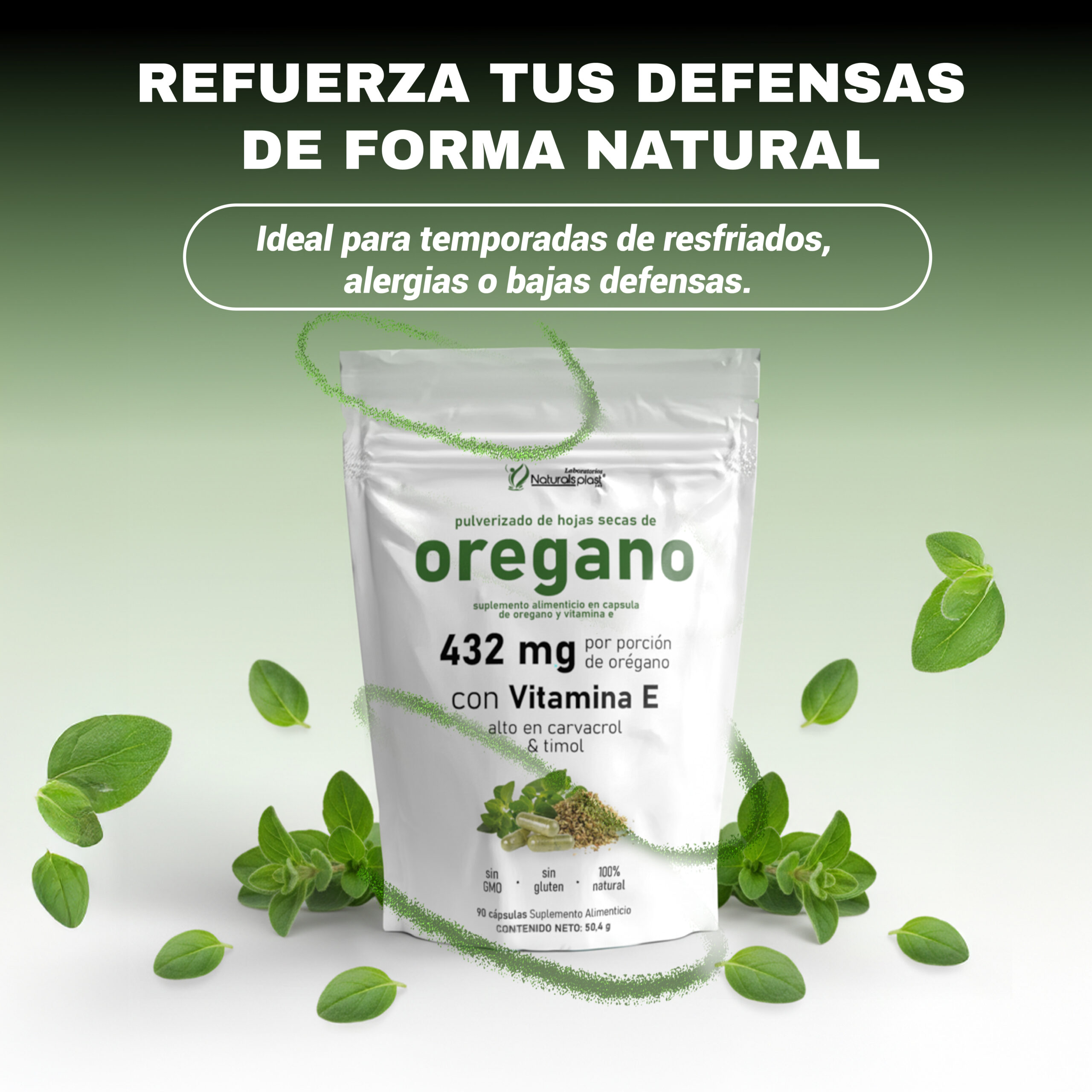 CAPSULAS DE OREGANO 90CAP / DEFENSAS - Imagen 2