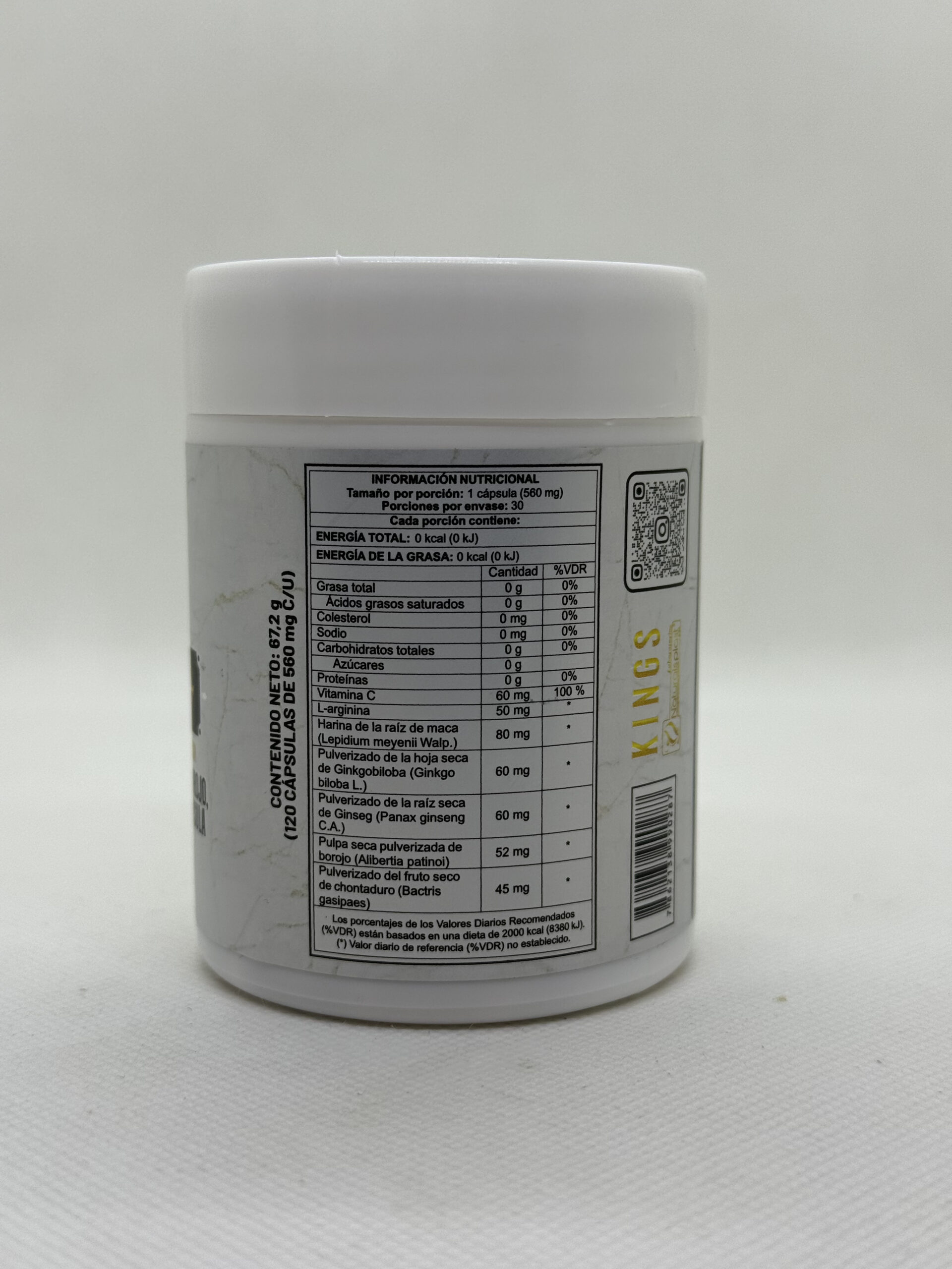 KINGS 120 CAP / POTENCIALIZADOR - Imagen 3
