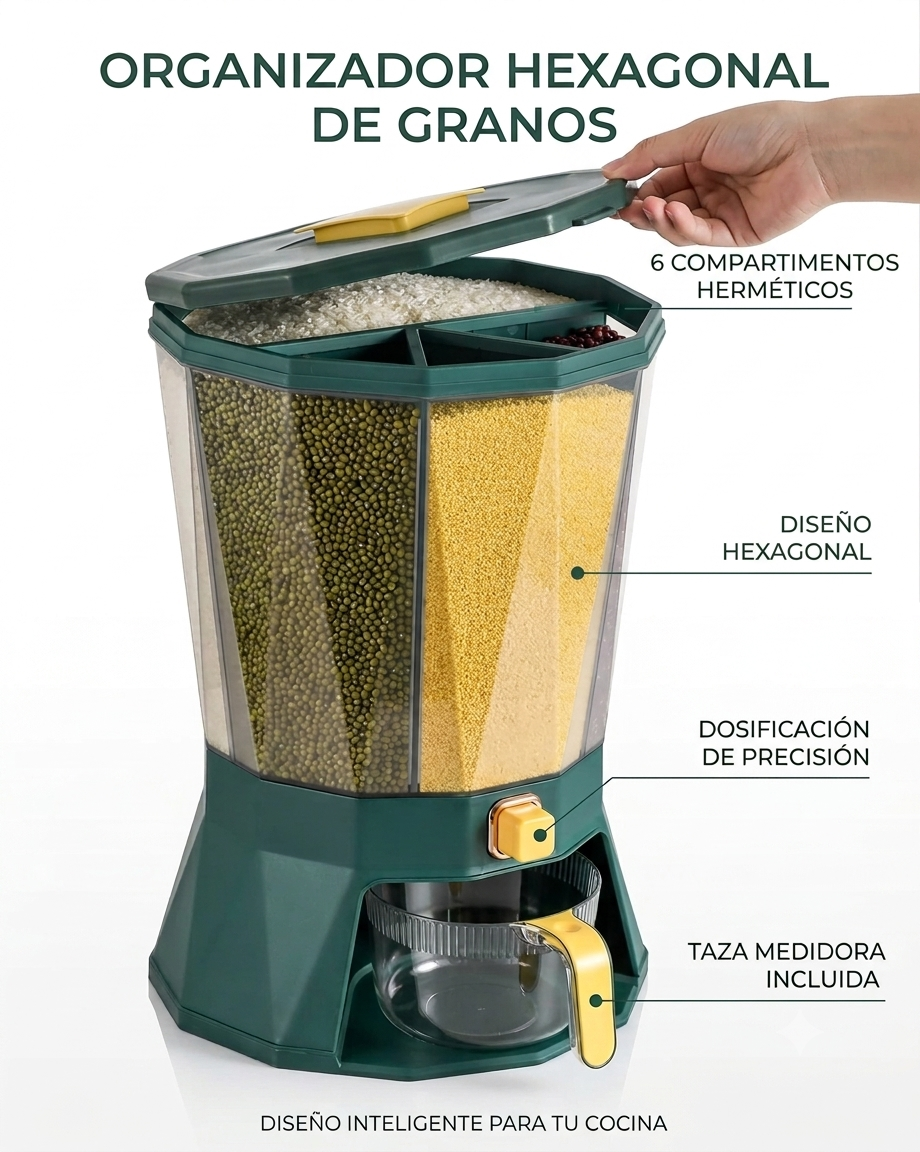 DISPENSADOR DE GRANOS giratorio - Imagen 2