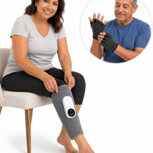 Masajeador para Piernas y Guantes para mejorar circulación